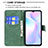 Leather Case Stands Butterfly Flip Cover Holder B02F for Xiaomi Redmi 9i