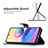 Leather Case Stands Butterfly Flip Cover Holder B02F for Xiaomi Redmi Note 10T 5G