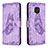 Leather Case Stands Butterfly Flip Cover Holder B02F for Xiaomi Redmi Note 9 Pro Max