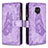 Leather Case Stands Butterfly Flip Cover Holder B03F for Xiaomi Redmi Note 9 Pro Max