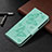 Leather Case Stands Butterfly Flip Cover Holder B13F for Samsung Galaxy S21 FE 5G