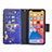 Leather Case Stands Butterfly Flip Cover Holder for Apple iPhone 13 Pro Max Navy Blue