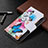 Leather Case Stands Butterfly Flip Cover Holder for Apple iPhone 13 Pro Pink