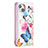 Leather Case Stands Butterfly Flip Cover Holder for Apple iPhone 14 Pink