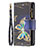 Leather Case Stands Butterfly Flip Cover Holder for Apple iPhone 14 Pro Mixed