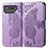 Leather Case Stands Butterfly Flip Cover Holder for Asus ROG Phone 7 Pro Clove Purple