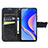 Leather Case Stands Butterfly Flip Cover Holder for Huawei Enjoy 50 Pro