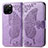 Leather Case Stands Butterfly Flip Cover Holder for Huawei Enjoy 50z Clove Purple