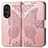 Leather Case Stands Butterfly Flip Cover Holder for Huawei Honor 50 Pro 5G