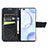 Leather Case Stands Butterfly Flip Cover Holder for Huawei Honor 50 Pro 5G