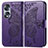 Leather Case Stands Butterfly Flip Cover Holder for Huawei Honor 70 5G