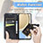 Leather Case Stands Butterfly Flip Cover Holder for Huawei Honor Magic4 Lite 5G