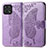 Leather Case Stands Butterfly Flip Cover Holder for Huawei Honor X30i Clove Purple