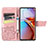 Leather Case Stands Butterfly Flip Cover Holder for Motorola Moto Edge 40 Pro 5G