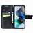 Leather Case Stands Butterfly Flip Cover Holder for Motorola Moto G13