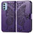 Leather Case Stands Butterfly Flip Cover Holder for Motorola Moto G51 5G