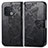 Leather Case Stands Butterfly Flip Cover Holder for OnePlus 10 Pro 5G Black