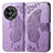 Leather Case Stands Butterfly Flip Cover Holder for OnePlus 11R 5G Clove Purple