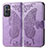 Leather Case Stands Butterfly Flip Cover Holder for OnePlus 9 Pro 5G Clove Purple