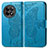 Leather Case Stands Butterfly Flip Cover Holder for OnePlus Ace 2 5G Blue