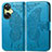 Leather Case Stands Butterfly Flip Cover Holder for OnePlus Nord CE 3 5G Blue