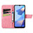 Leather Case Stands Butterfly Flip Cover Holder for Oppo A16s