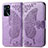 Leather Case Stands Butterfly Flip Cover Holder for Oppo A16s Clove Purple