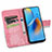 Leather Case Stands Butterfly Flip Cover Holder for Oppo A74 4G