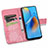 Leather Case Stands Butterfly Flip Cover Holder for Oppo F19