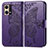 Leather Case Stands Butterfly Flip Cover Holder for Oppo F21 Pro 4G