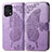 Leather Case Stands Butterfly Flip Cover Holder for Oppo Find X5 Pro 5G Clove Purple