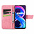 Leather Case Stands Butterfly Flip Cover Holder for Realme 8 4G