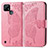 Leather Case Stands Butterfly Flip Cover Holder for Realme C21