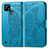 Leather Case Stands Butterfly Flip Cover Holder for Realme C21