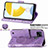 Leather Case Stands Butterfly Flip Cover Holder for Realme C25Y