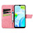 Leather Case Stands Butterfly Flip Cover Holder for Realme C30