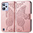 Leather Case Stands Butterfly Flip Cover Holder for Realme C31