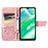 Leather Case Stands Butterfly Flip Cover Holder for Realme C33