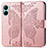 Leather Case Stands Butterfly Flip Cover Holder for Realme C33 (2023)