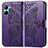 Leather Case Stands Butterfly Flip Cover Holder for Realme C33 (2023)