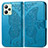 Leather Case Stands Butterfly Flip Cover Holder for Realme C35