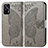 Leather Case Stands Butterfly Flip Cover Holder for Realme GT Neo 5G Gray