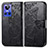 Leather Case Stands Butterfly Flip Cover Holder for Realme GT Neo3 5G Black