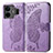 Leather Case Stands Butterfly Flip Cover Holder for Realme GT Neo6 5G Clove Purple