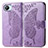 Leather Case Stands Butterfly Flip Cover Holder for Realme Narzo 50i Prime Clove Purple