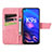 Leather Case Stands Butterfly Flip Cover Holder for Realme Q3t 5G