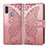 Leather Case Stands Butterfly Flip Cover Holder for Samsung Galaxy A11 Pink