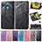 Leather Case Stands Butterfly Flip Cover Holder for Samsung Galaxy A20