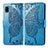 Leather Case Stands Butterfly Flip Cover Holder for Samsung Galaxy A20 SC-02M SCV46 Blue