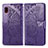 Leather Case Stands Butterfly Flip Cover Holder for Samsung Galaxy A20 SC-02M SCV46 Purple